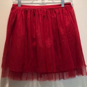 Tulle red dress - NAF NAF